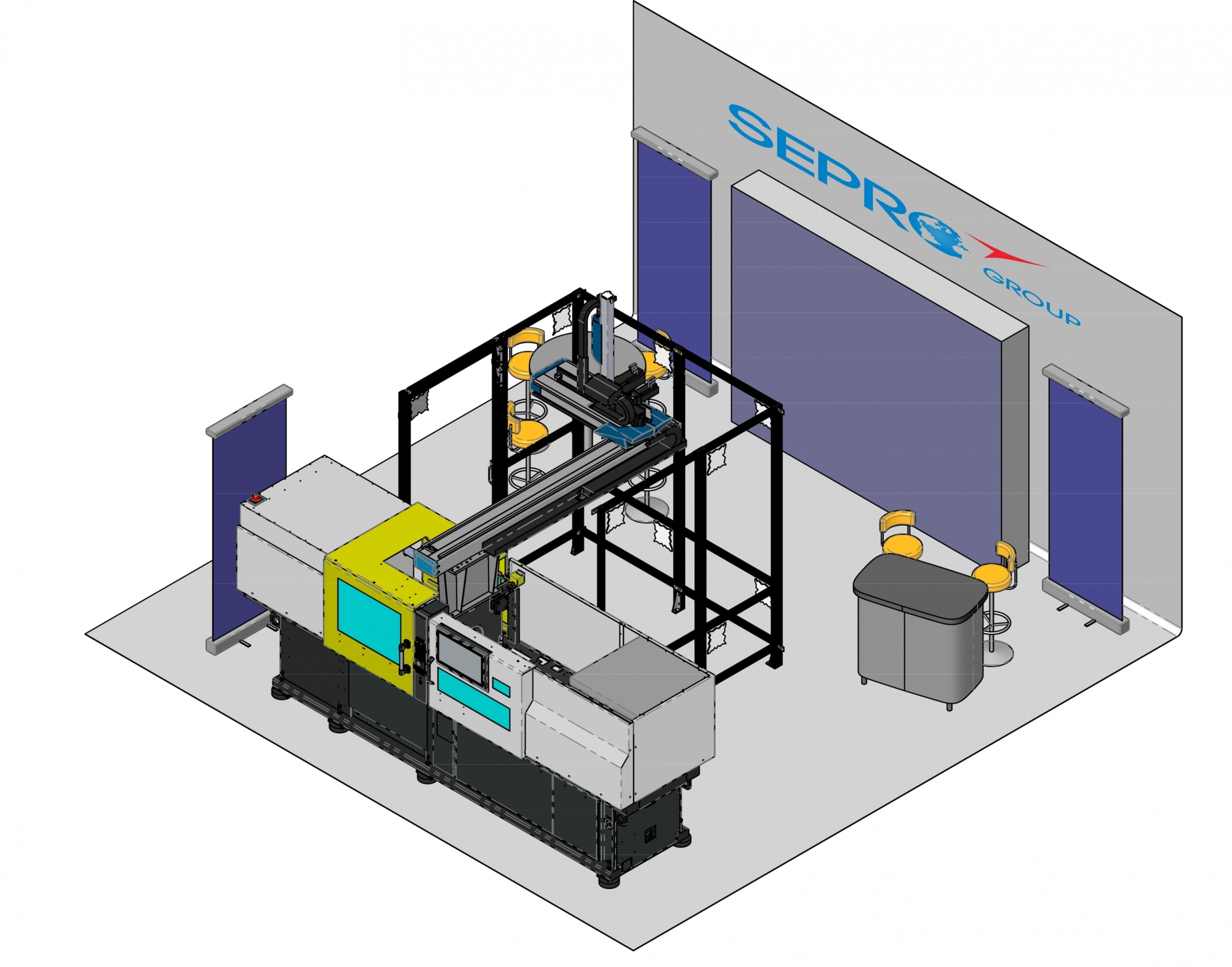 Sepro to Show Off Automation Packages on Four Molding Machines at
